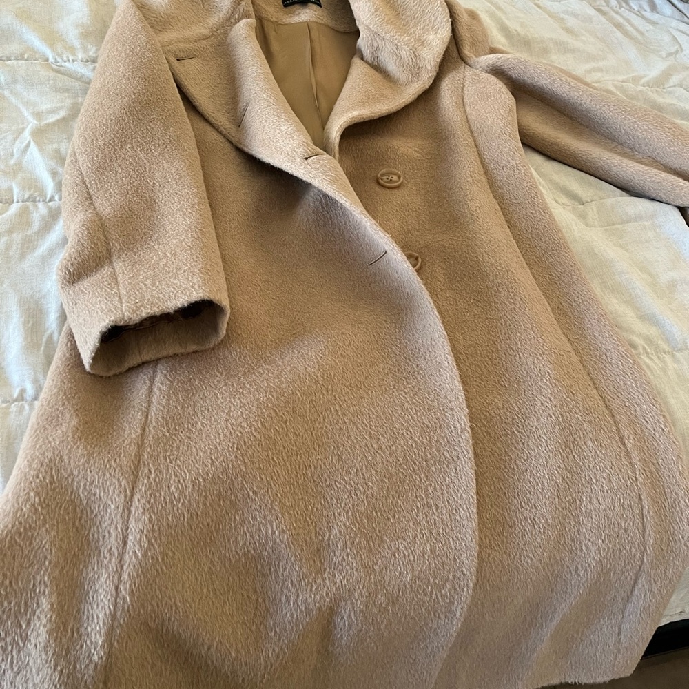 Sofia Cashmere trench coat